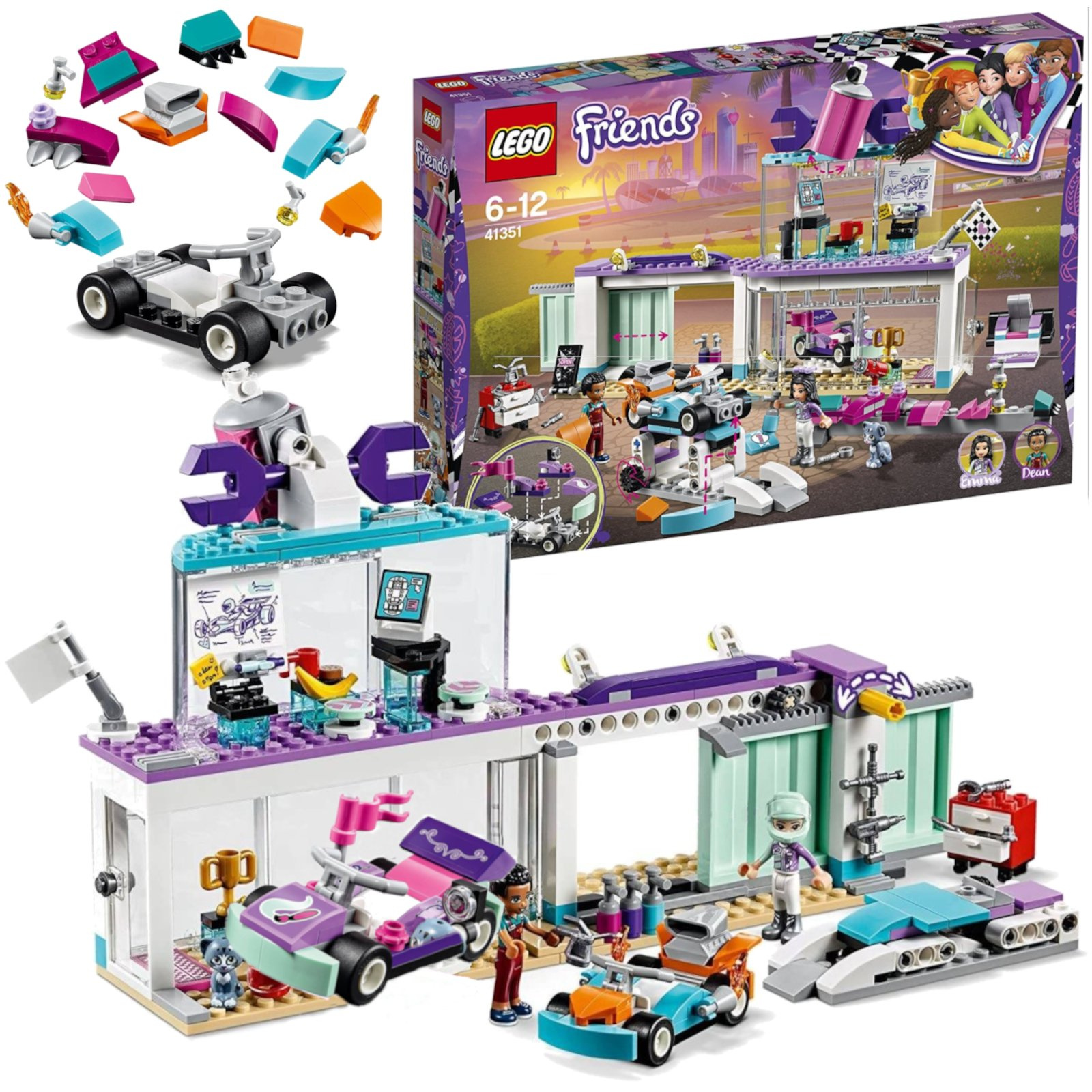 Lego Dla 5 Latka Dziewczynki LEGO Friends Kreatywny Warsztat Klocki i Akcesoria | Zabawki