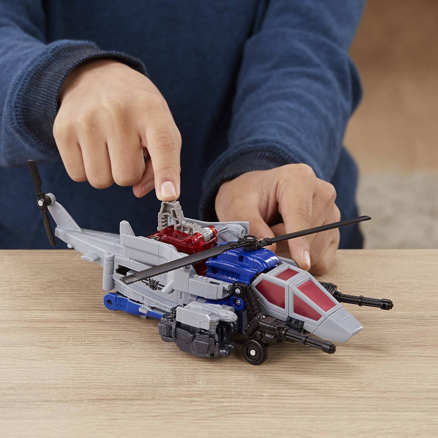 Transformers Robot Energon Igniters Helikopter DROPKICK Zabawki